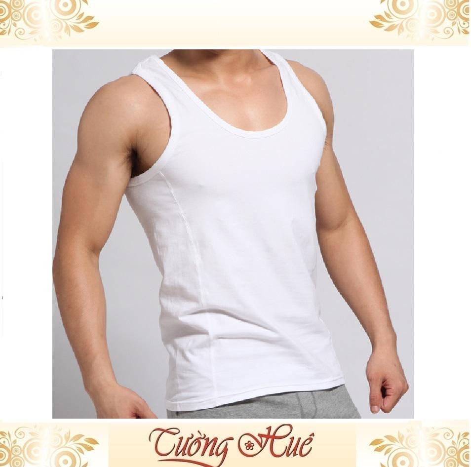 Áo lót nam G-Mark Gunze 5020 (áo ba lỗ size XXL) màu trắng.