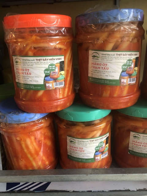 Măng ớt trạm tấu yên bái