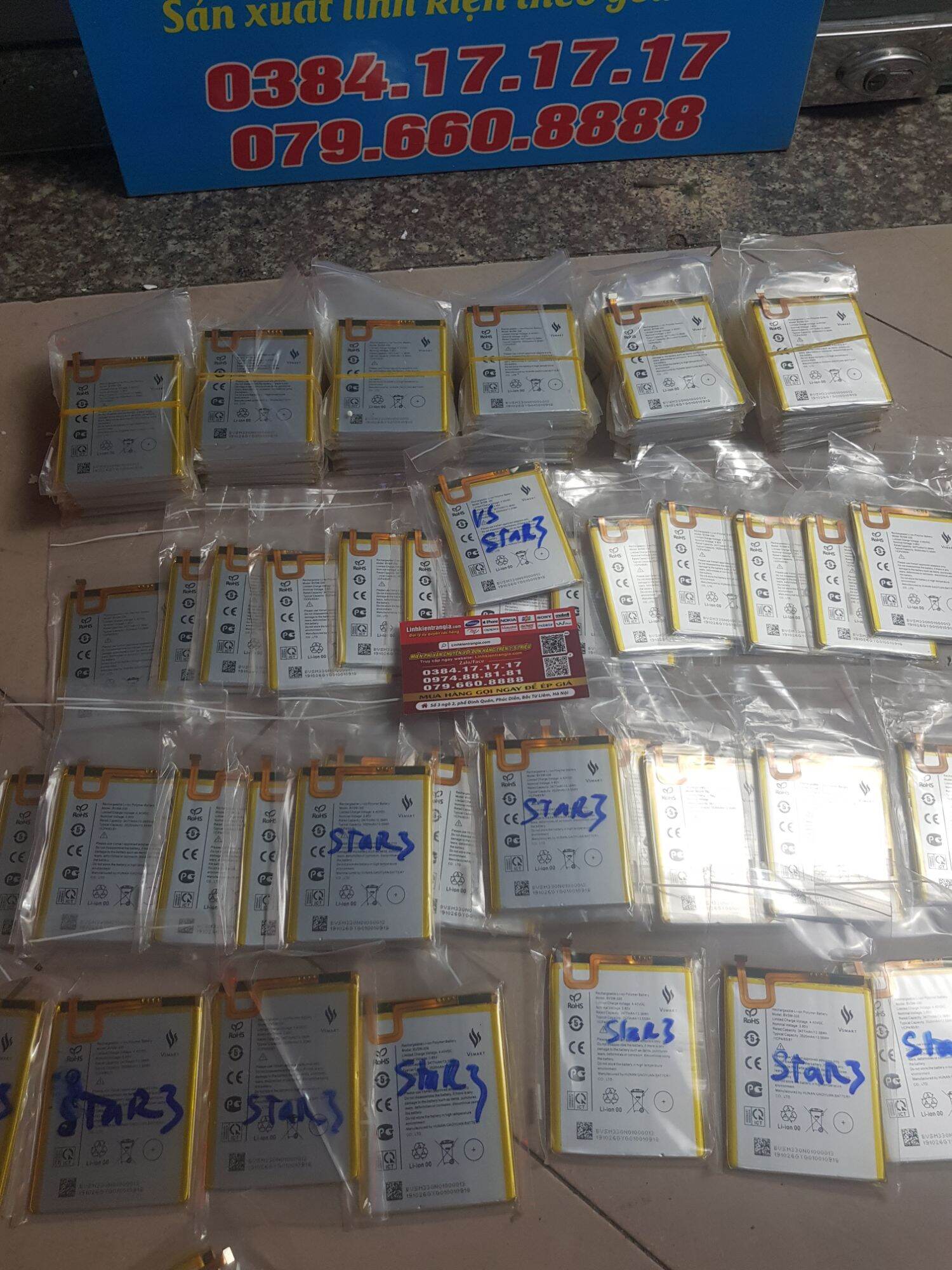 pin vsmart star 3/v330A