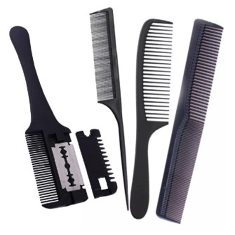 Men Women hairdressing comb family hair comb (4 comb set)