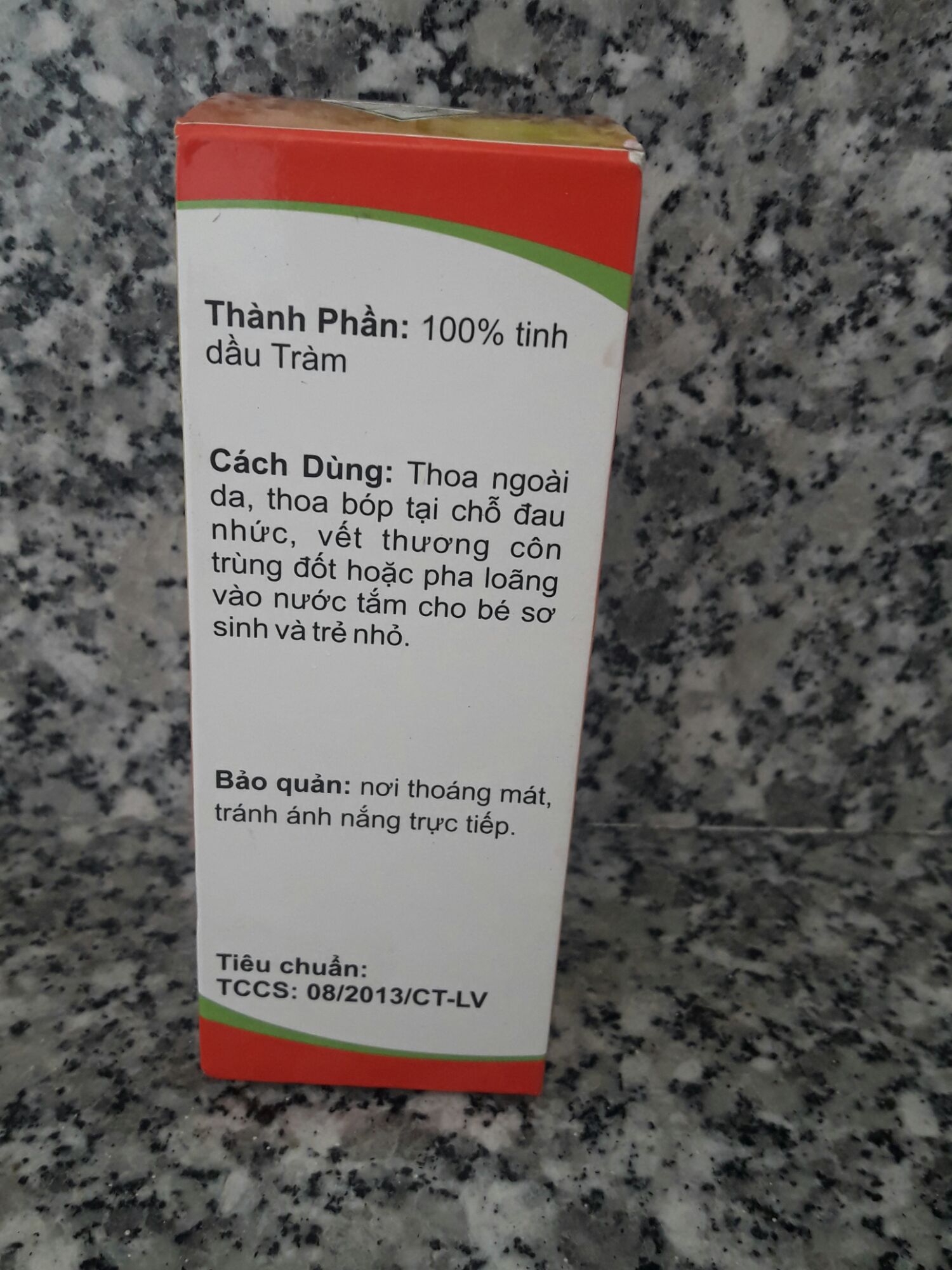 Dầu Tràm Lava  100ml (Dầu cho mẹ và bé)