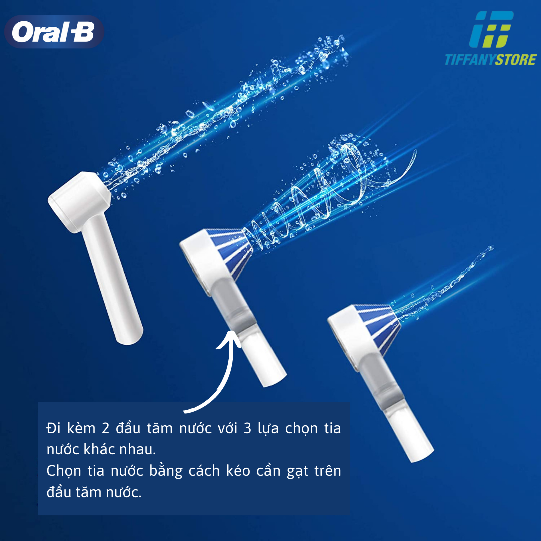 Máy tăm nước cầm tay Oral-B Water Flosser Advanced