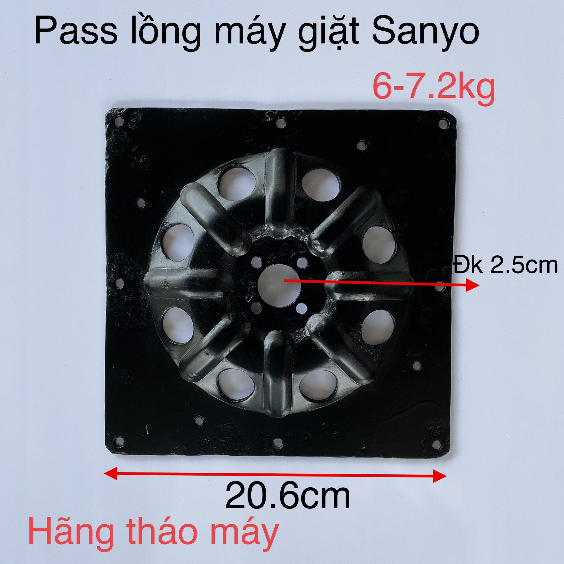 Pass mâm máy giặt Sanyo ( hàng tháo máy )