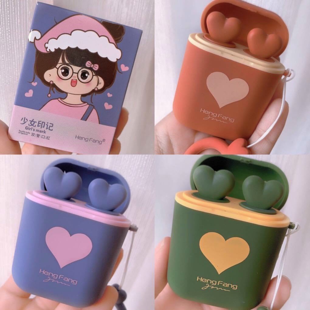 SON THỎI SET 02 SON TAIPHONE CUTE HENGFANG