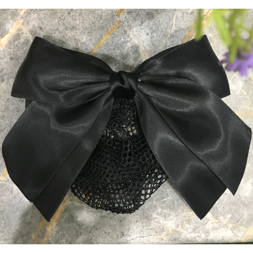 Kẹp lưới tóc hinh nơ đen ❤️Kẹp Tóc Đẹp❤️ Búi tóc / Hoa cài Tóc Đẹp/ Kẹp đính đá/ Văn phòng / Phụ kiện cho nữ/ QUÀ TẶNG