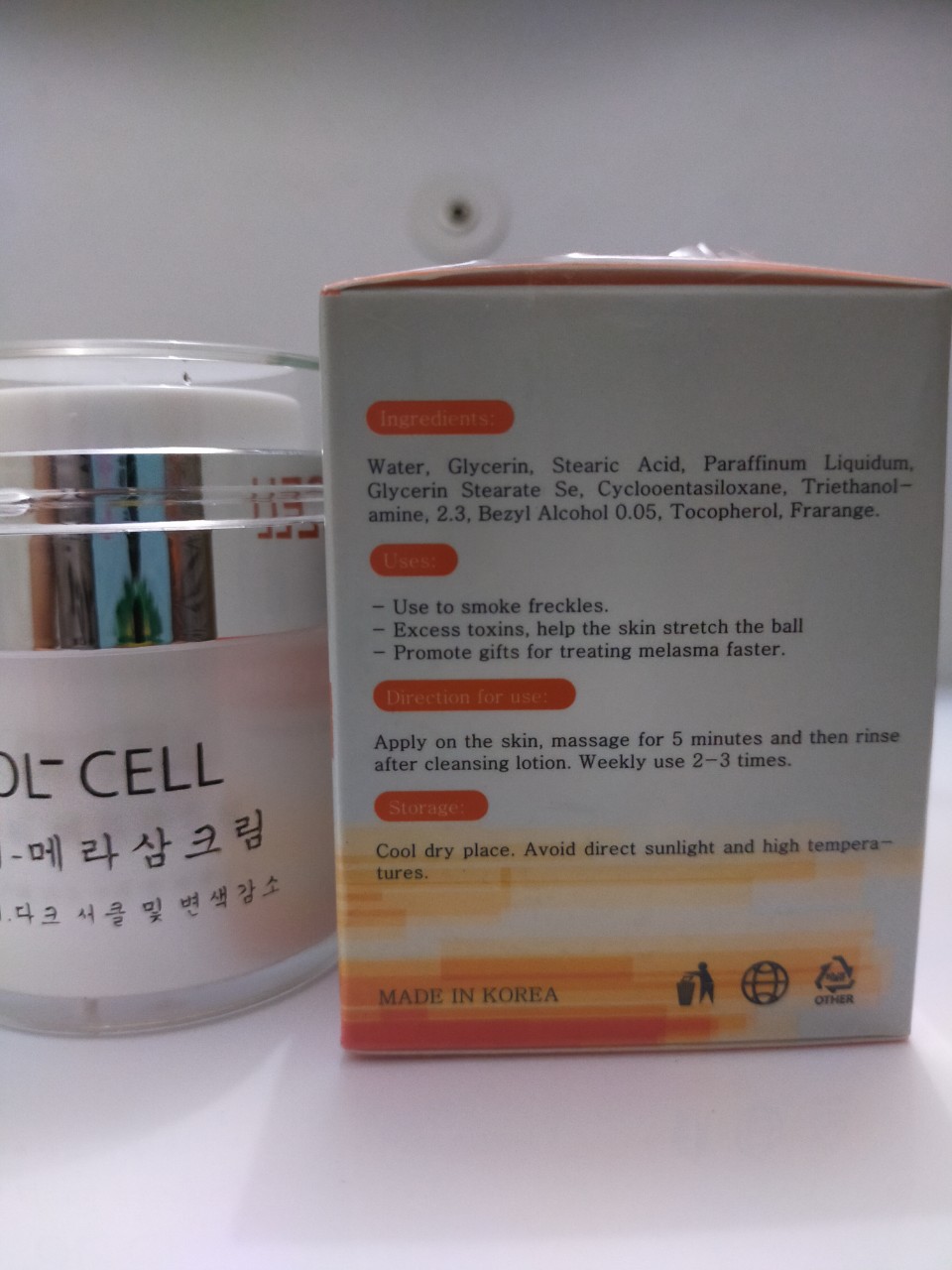 [HCM]Kem nám kem hút nám Oll-cell