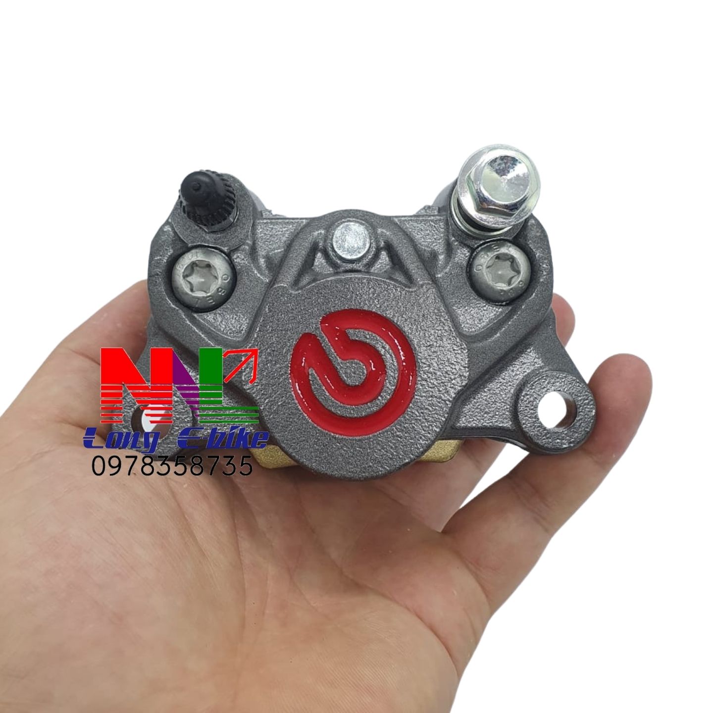 heo dầu trước sau 2 piston đối xứng
