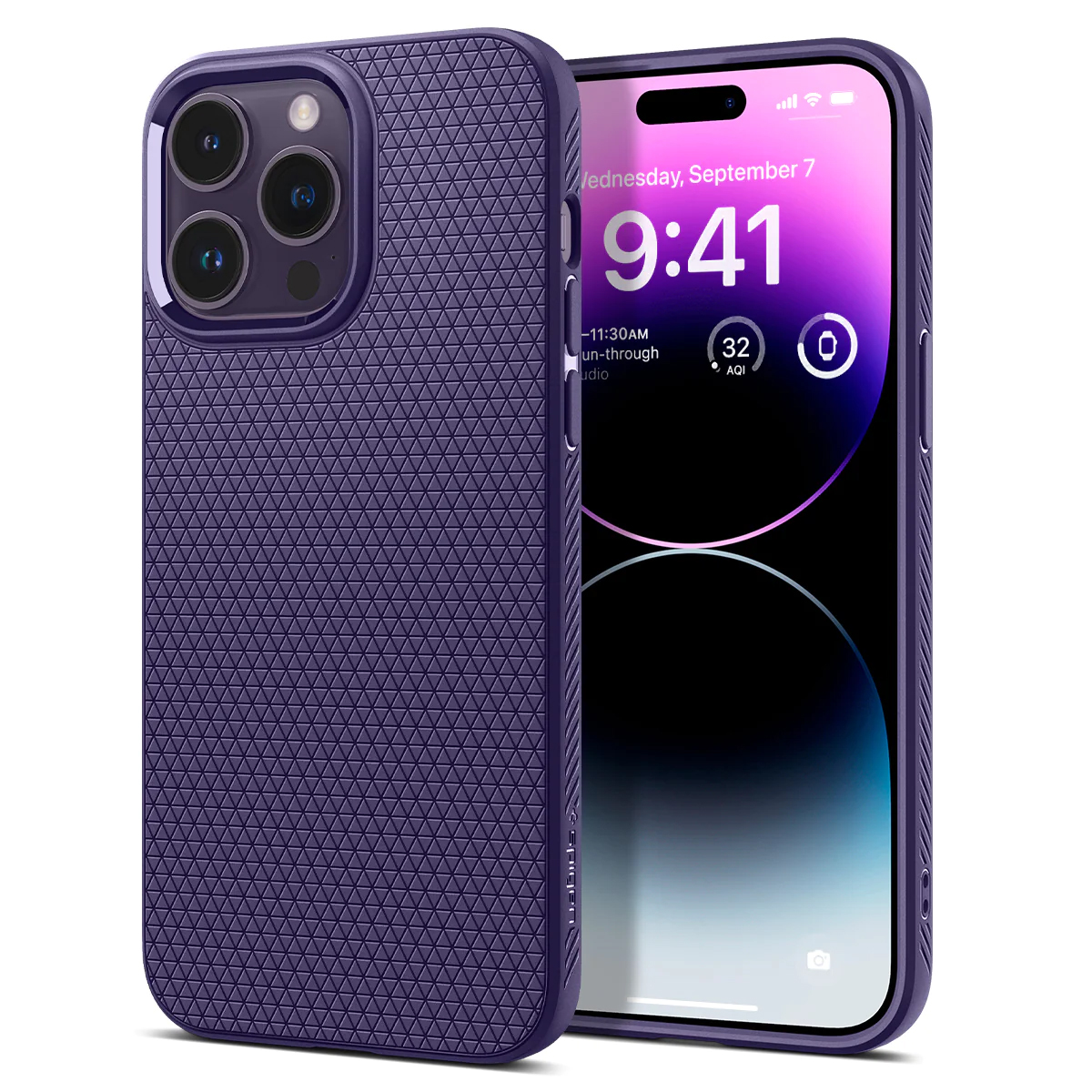 Ốp Lưng Spigen Liquid Air iPhone 14 Pro Max / 14 Pro / 14 Plus / 14 / 15 Plus