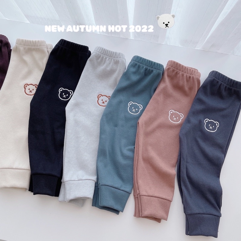 SET 5 QUẦN NỈ GẤU CHO BÉ
