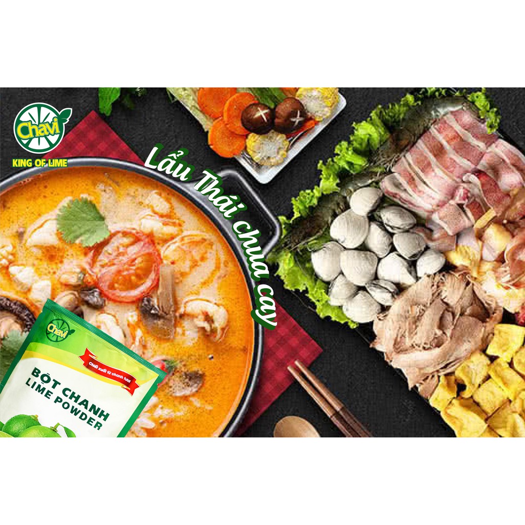 Bột Chanh Chavi - 400gr-[NHÀ CUNG CẤP]