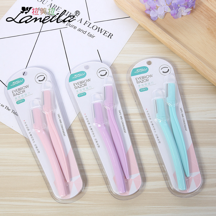 [HCM]Set 2 Dao Cạo Chân Mày Lameila A0820 - kireicos