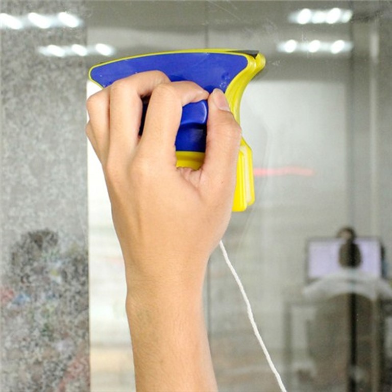 [HCM]Dụng Cụ Lau Kính Nam Châm 2 Mặt