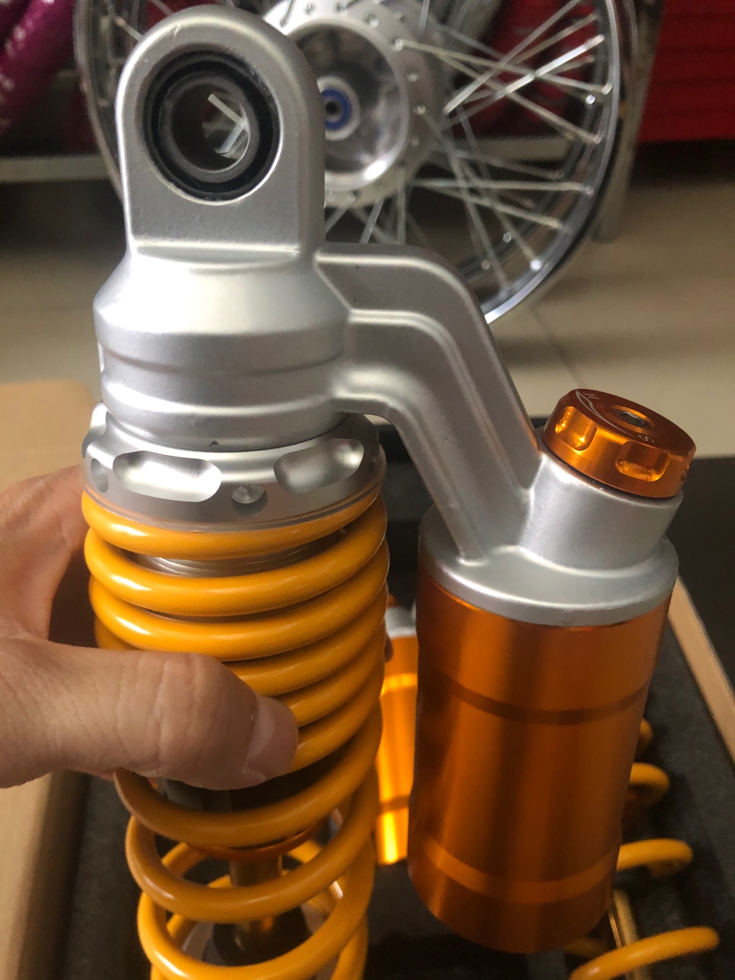 Phuộc nhún ohlins bình dầu dr wave sirius jupiter