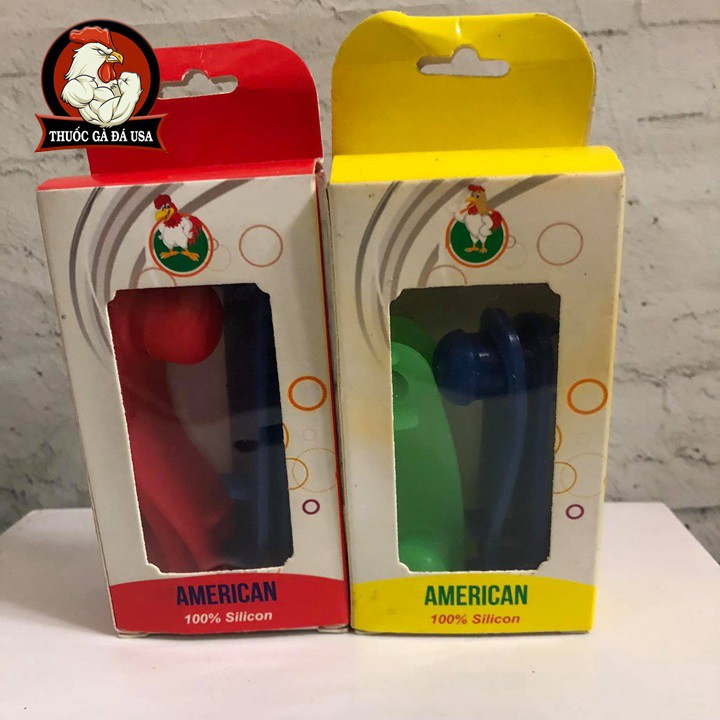 Bịt cựa cho gà đá bằng cao su - bộ x 2 con - gà nòi