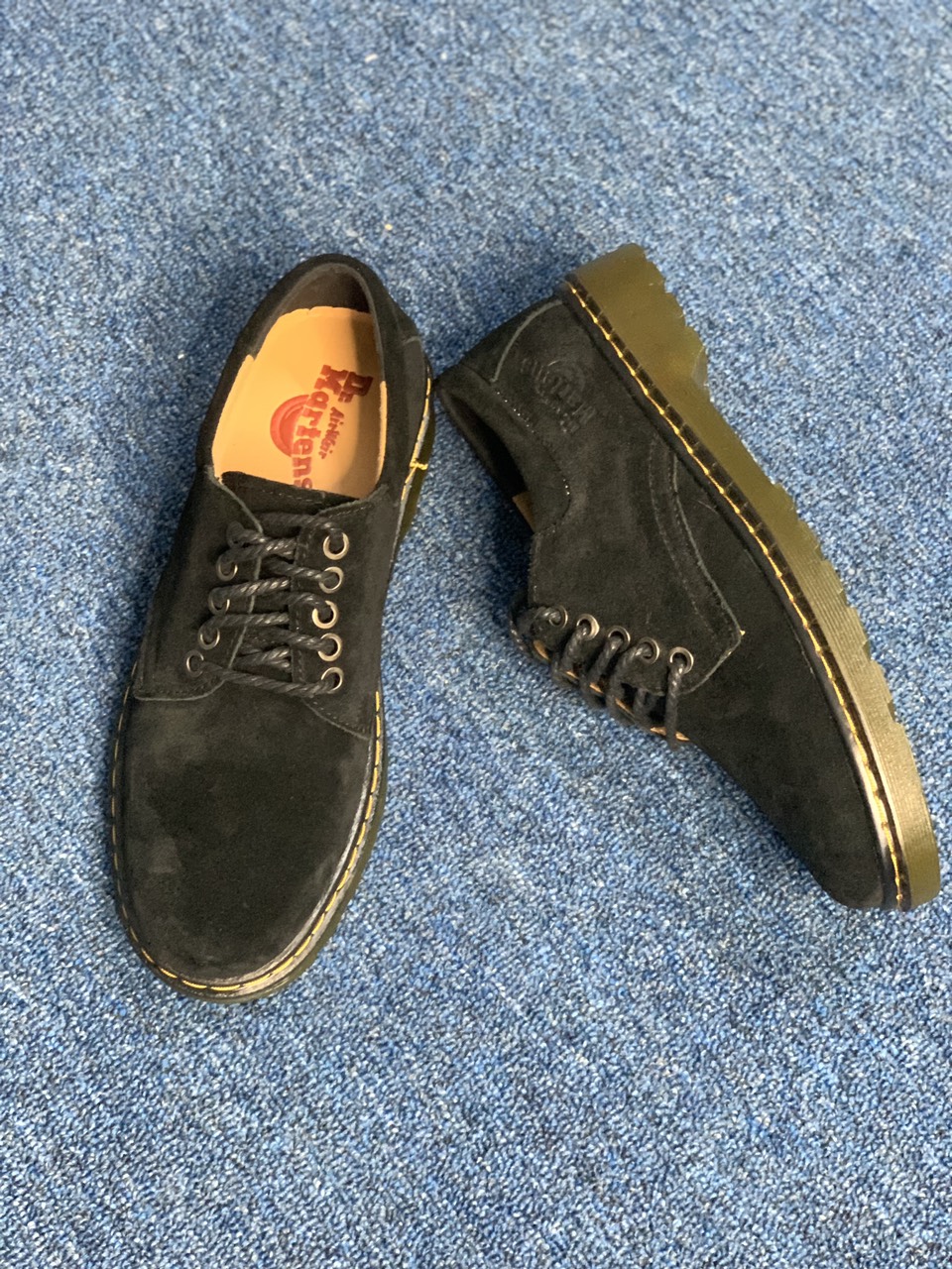 Giày Dr Martens Da Bò Lộn -Bảo Hành 12 Tháng