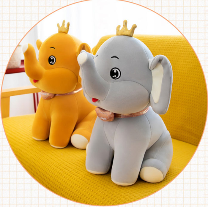 Gấu Bông Voi ngồi  Cao Cấp HM size 25cm