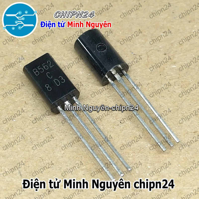 [25 con] (KT1) Transistor B562 TO-92 PNP 1A 25V (2SB562 562) - HH000663