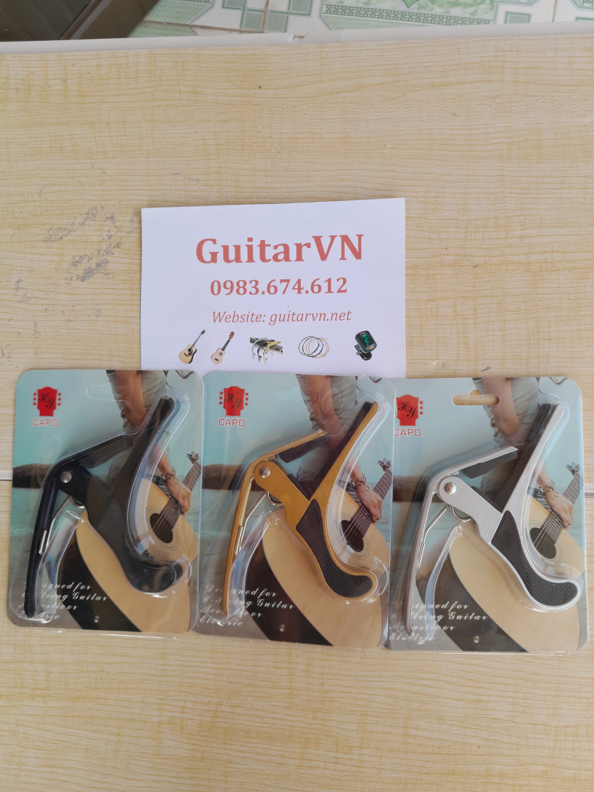 Cheap guitar Capo cp01 color picks