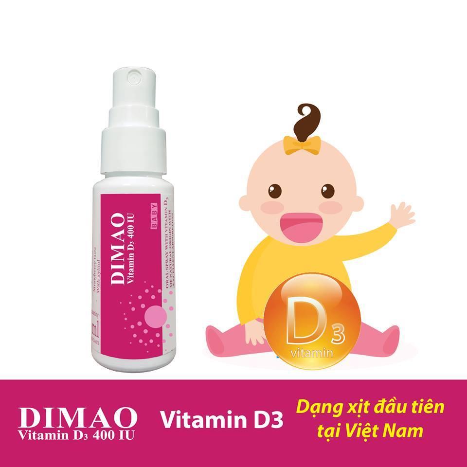 [HCM]Vitamin D3 - DIMAO nhập khẩu Châu Âu