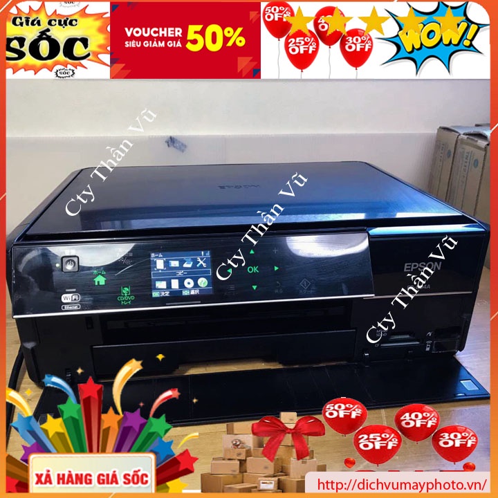 Epson 803A 804a color inkjet printer Print Scan copy Photo in Wifi automatic 2-sided printing machine 6 colors beautiful durable ink with warranty