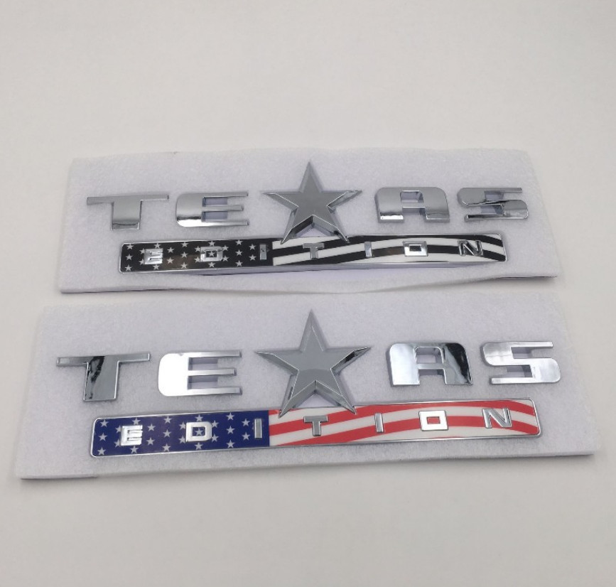 Logo 3D chữ nổi TEXAS EDITION