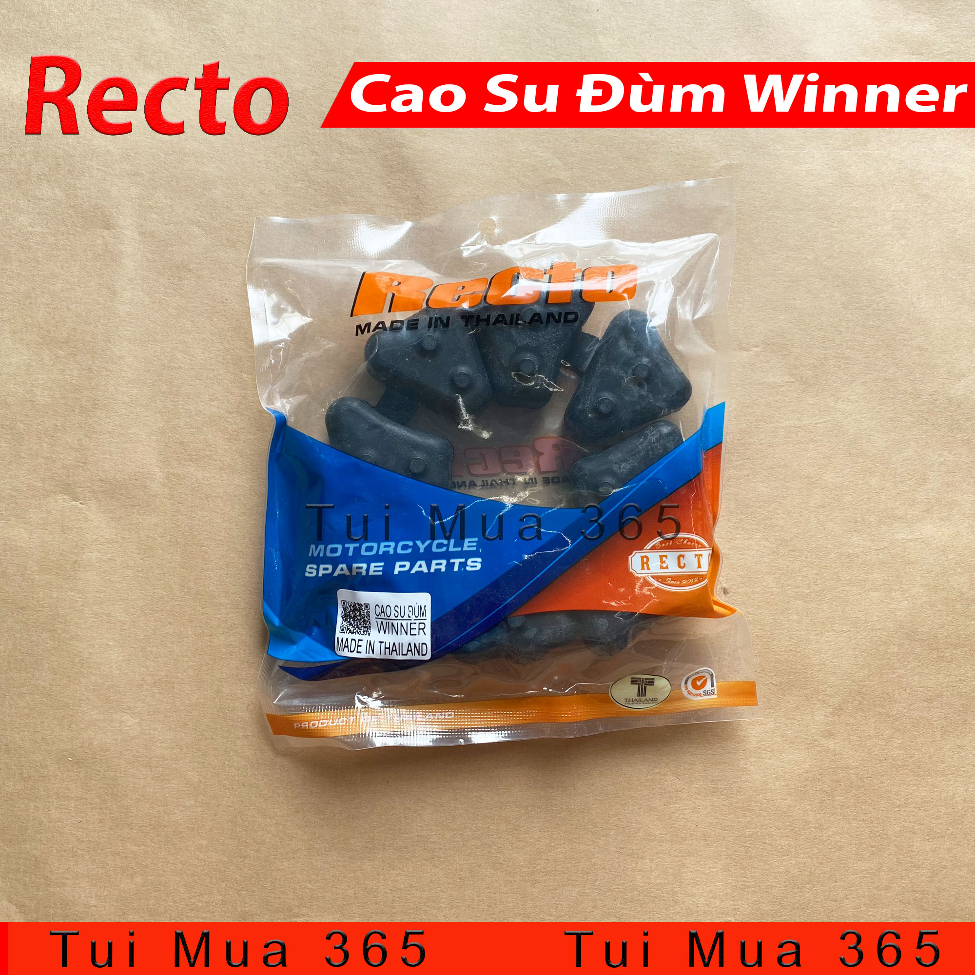 [HCM]Cao su đùm Recto cho Winner 150 - Made in Thailan