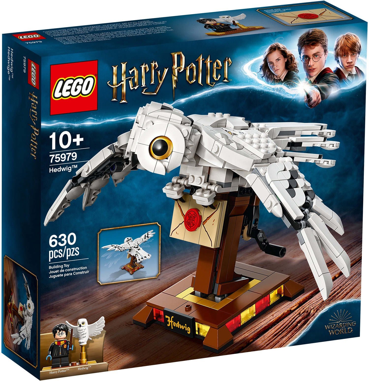 [Hộp cấn ít] 75979 LEGO Harry Potter Hedwig - Chim Cú