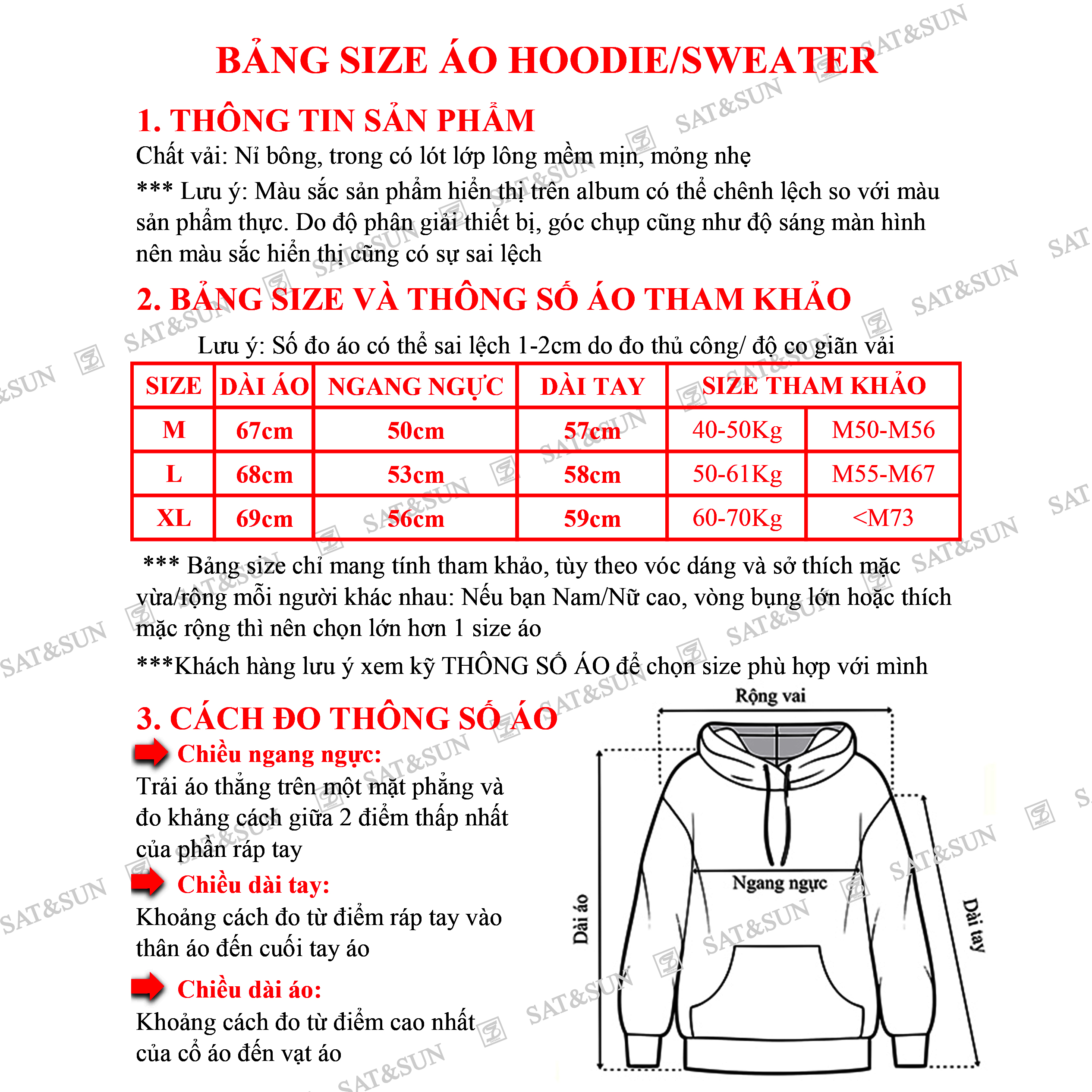 Áo Sweater - Nỉ Chui Trơn NHIỀU MÀU SẮC LỰA CHỌN