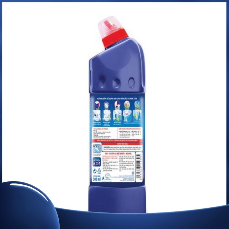 Nước tẩy bồn cầu Vim diệt khuẩn 880ml