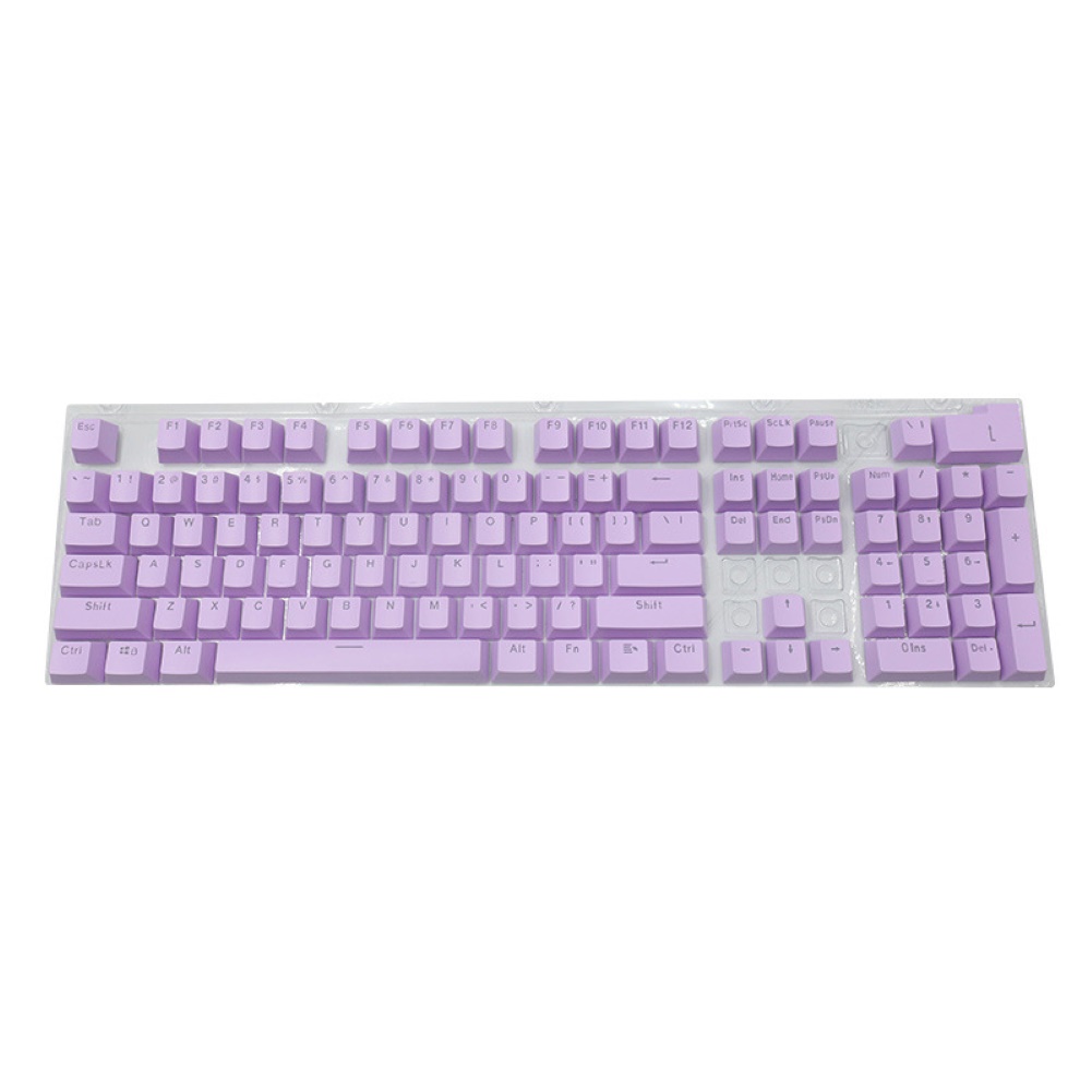 Abs Light Transmission Keycap Light Transmission Keyboard Keycap 87/104 Two-Color Light Transmission Personality Custom Multi-Color Mechanical Keyboard Universal 104Pcs/Set Universal Ergonomic Backlit Key Cap Keycaps for Mechanical Keyboard