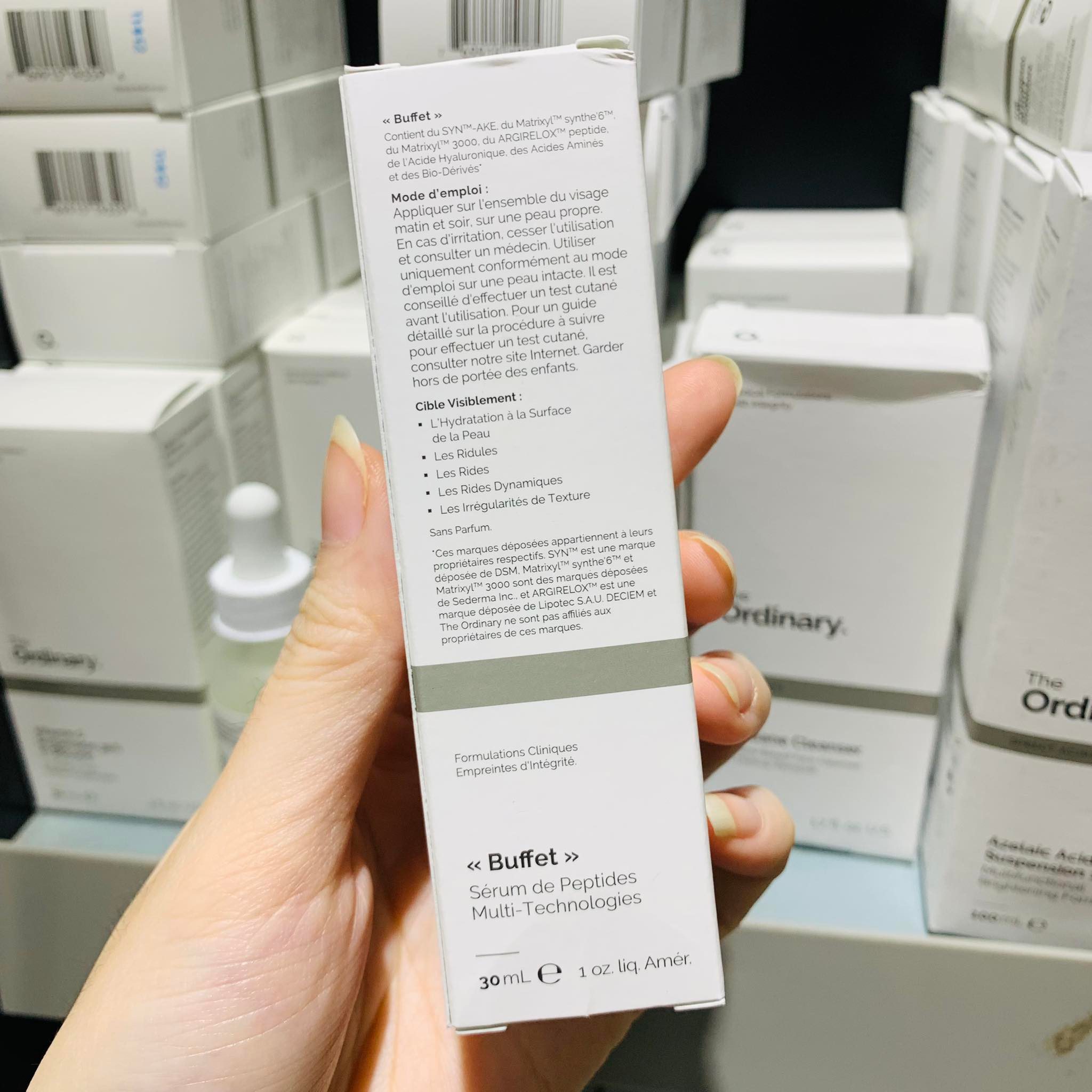 [HCM][Saigon Scent] Tinh chất chống lão hóa Serum The Ordinary “Buffet” ( 30mL )