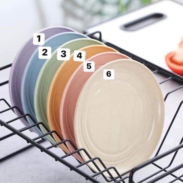 SET 6 ĐĨA TRÒN LÚA MẠCH - SET 6 ĐĨA TRÒN LÚA MẠCH Đĩa làm từ LÚA MẠCH ạ, sản phẩm an toàn cho người sử dụng và rất nhẹ nhàng ạ
