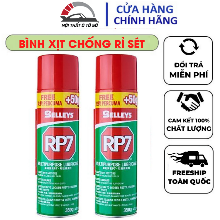 1 bình xịt ,chai xịt (lọ) Rp7 xịt chống rỉ set 350g