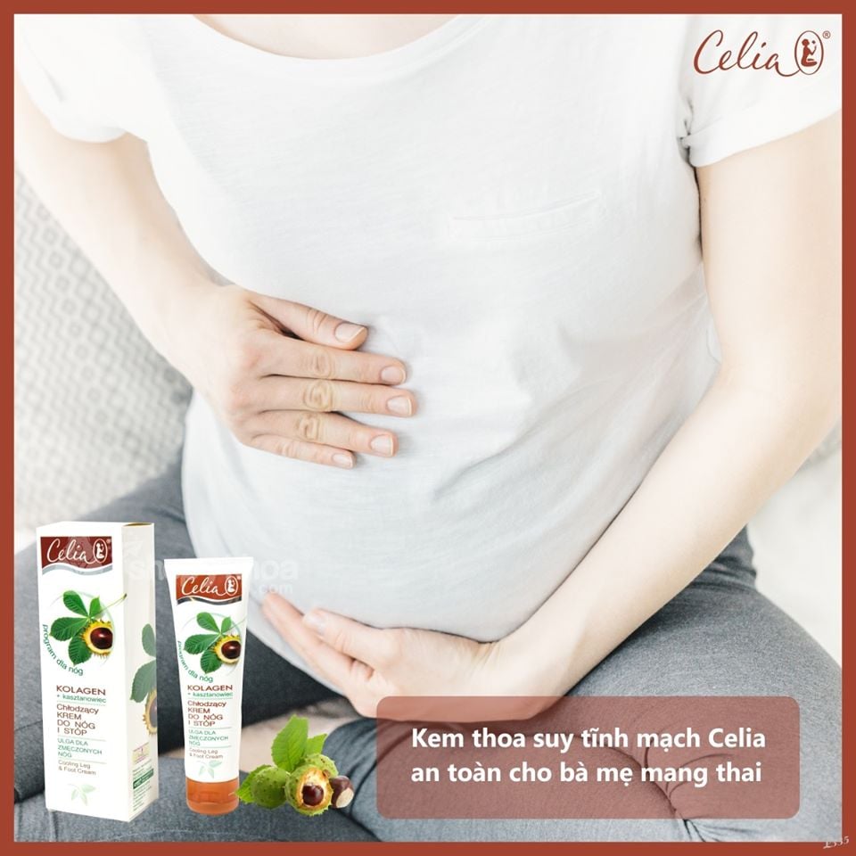 [DATE 12.2027] Kem chăm sóc chân Celia, chiết xuất hạt dẻ ngựa và collagen 100ml, Made in Poland