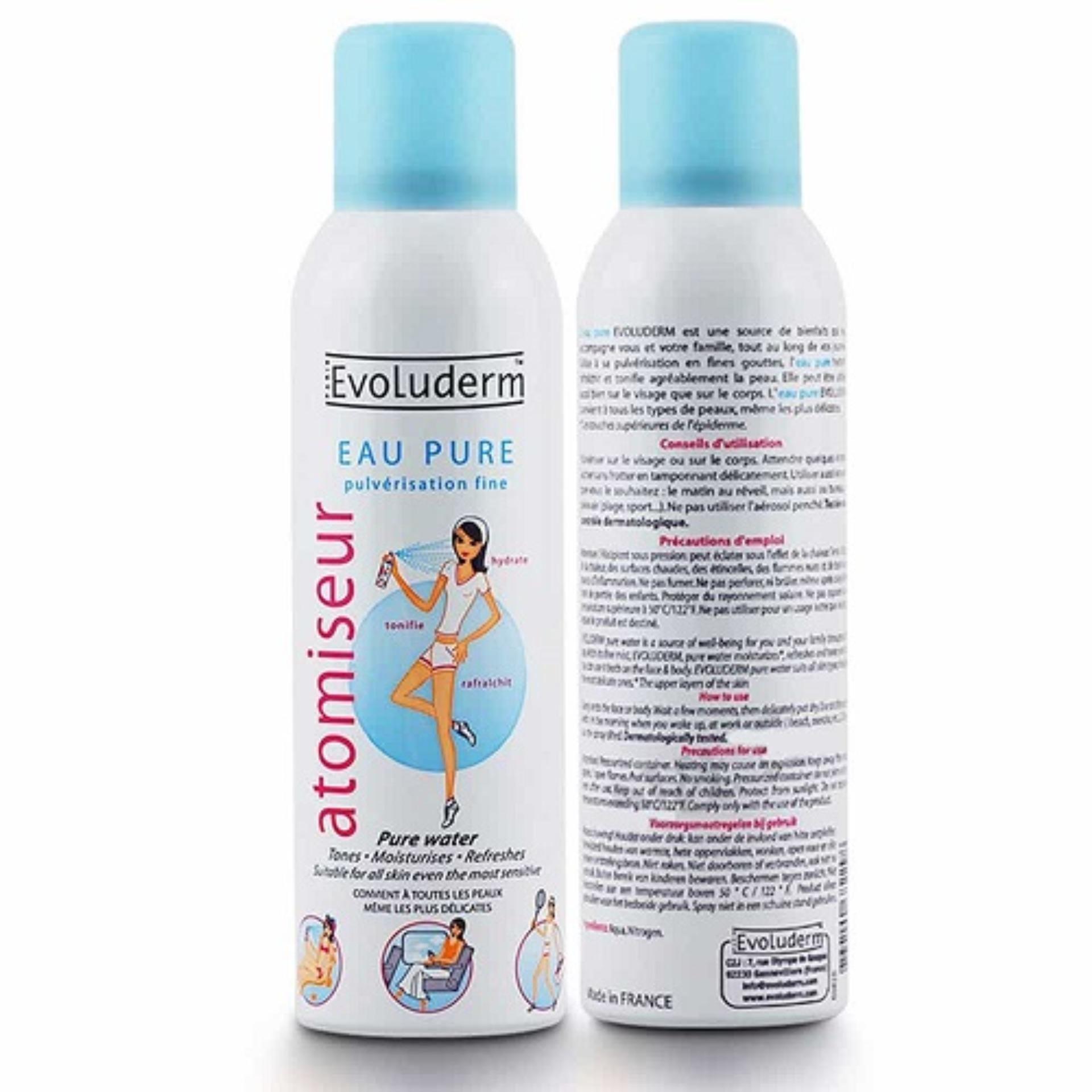 Xịt Khoáng Evoluderm 150ml Thư Giãn, Dưỡng Ẩm Cho Da
