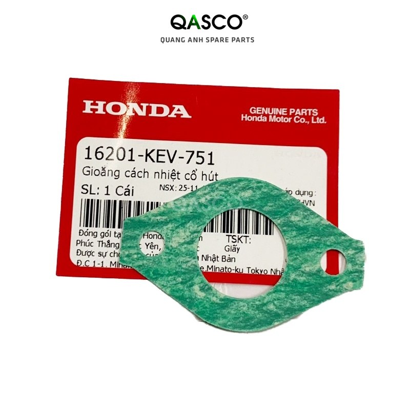 Gioăng cách nhiệt cổ hút honda dream 100 / wave alpha đời đầu / alpha + _1293