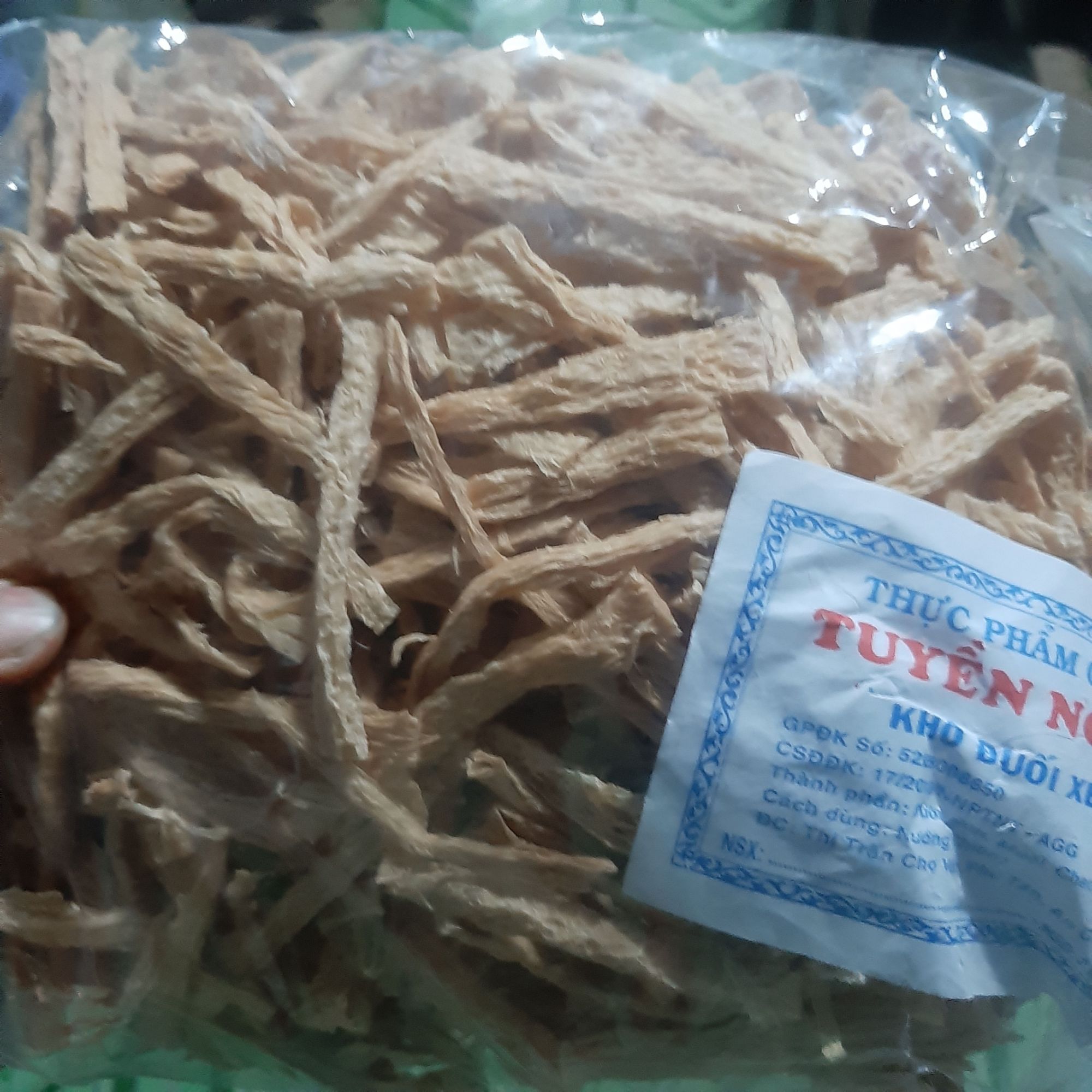 Khô sườn non xé sợi 500g
