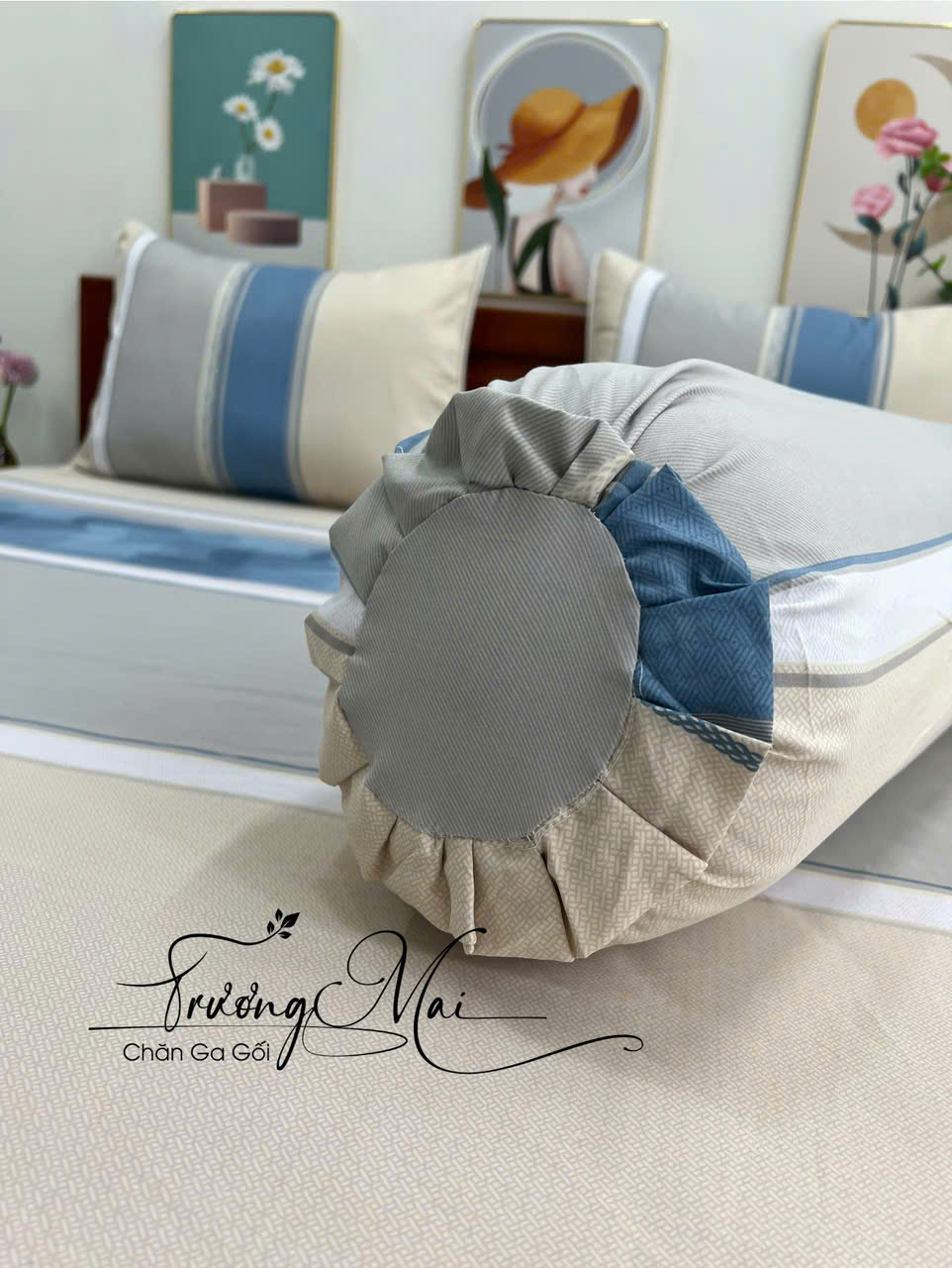 Chăn Ga Lụa Tencel mát mịn mềm mát họa tiết sang trọng