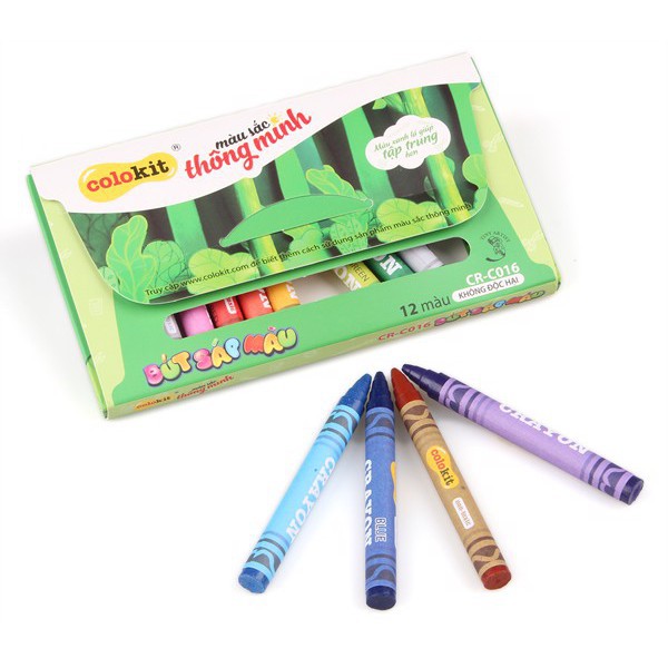 Bút Sáp màu Colokit Thiên Long CR-C016 12 màu
