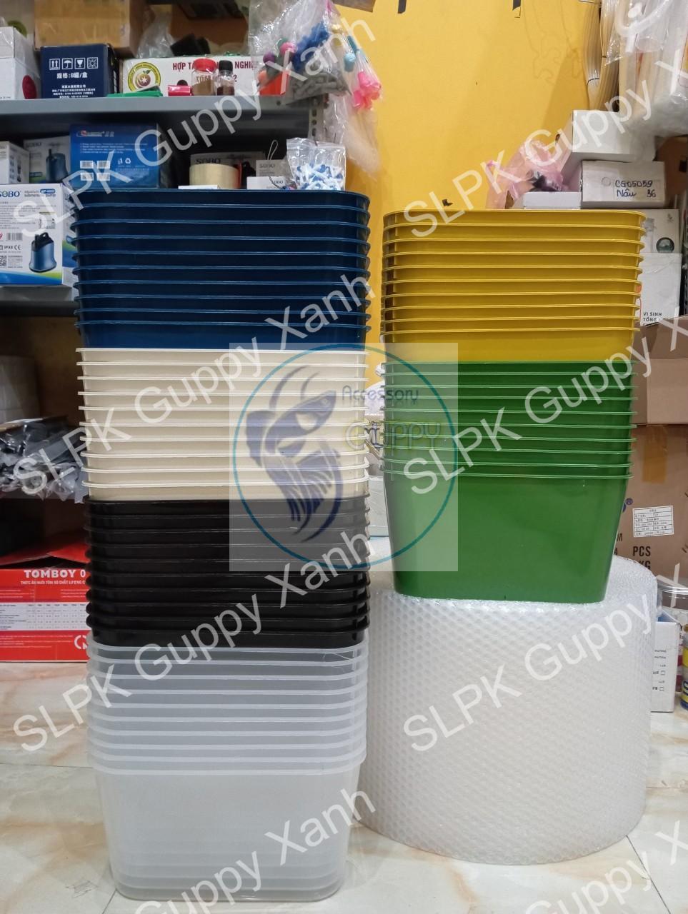 Khay nhựa nuôi cá cảnh 7L ( COMBO 3 - 5 khay giá tốt)