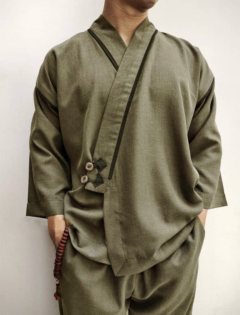 [HCM]SET ĐỒ LAM ĐI CHÙA CHO NAM CAO CẤP s1