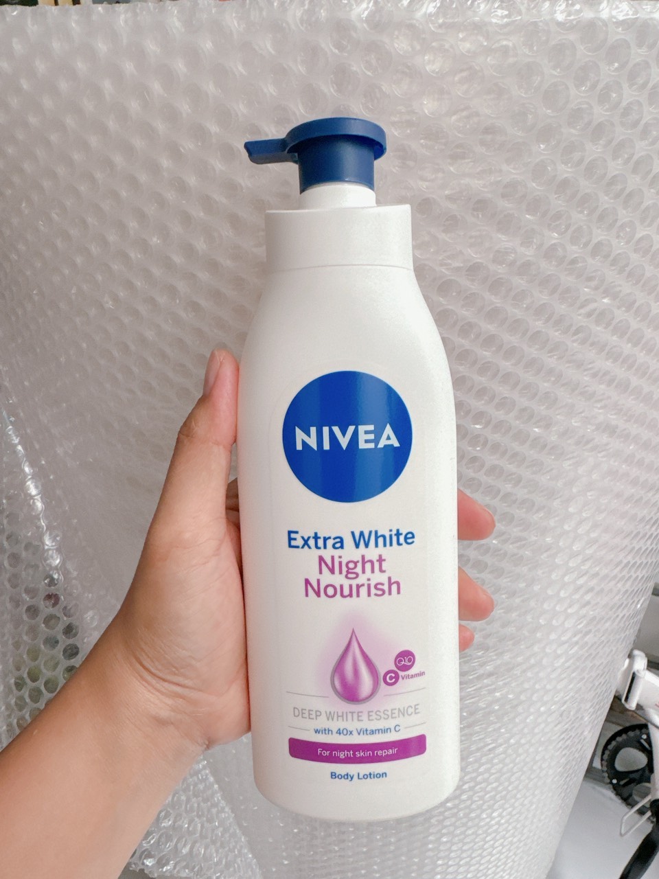 Sữa Dưỡng Thể Trắng Da Nivea Ban Đêm 350ml