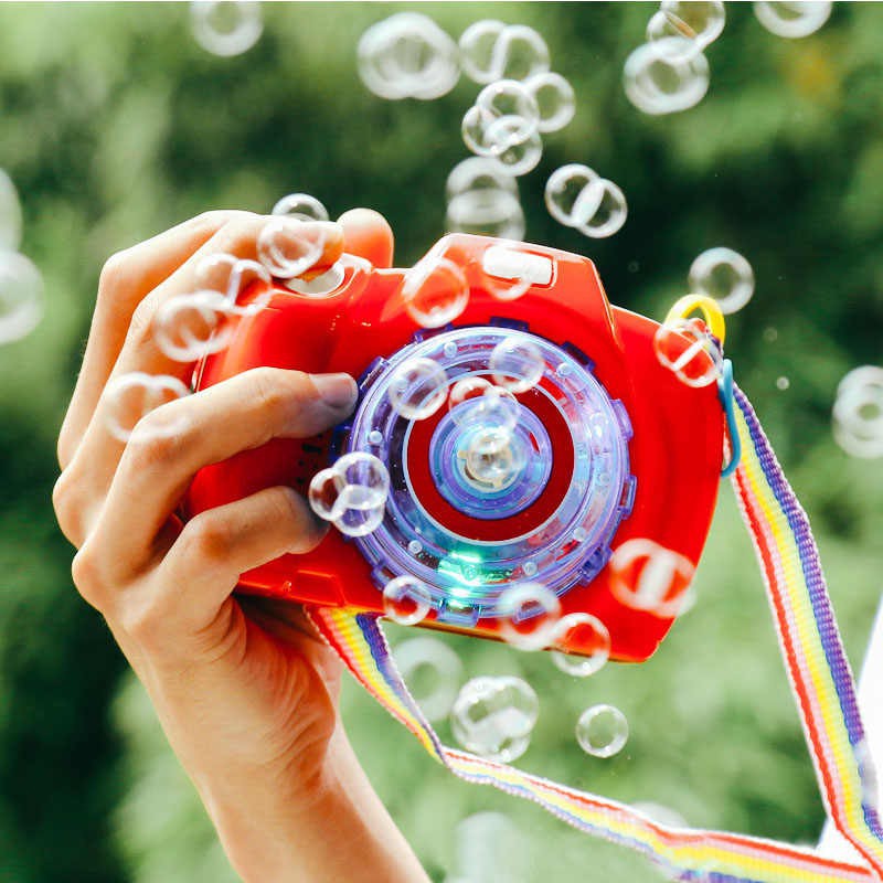 [HCM]Máy ảnh thổi bong bóng đáng yêu cho bé