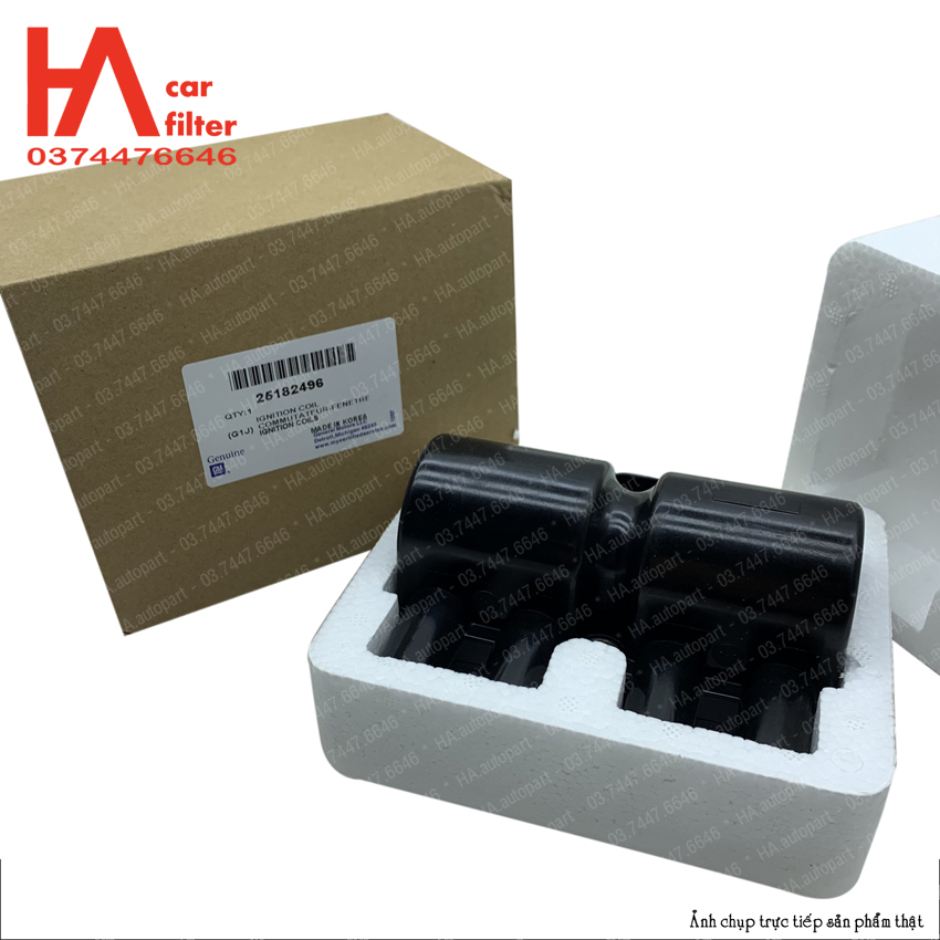 Mobin (bobin) đánh lửa Chevrolet Gentra, Lacetti EX, Spark M300, Matiz 4, Aveo, Captiva, Lanos. (Bảo hành 6 tháng)