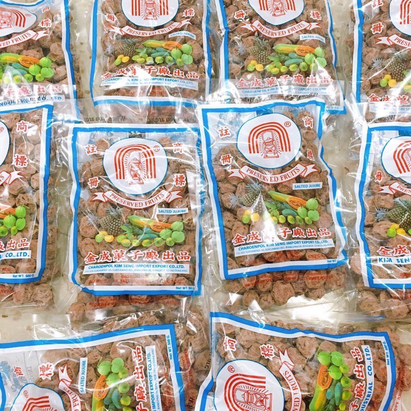 [HCM] XÍ muội MẶN Thái Lan 500g date luôn mới