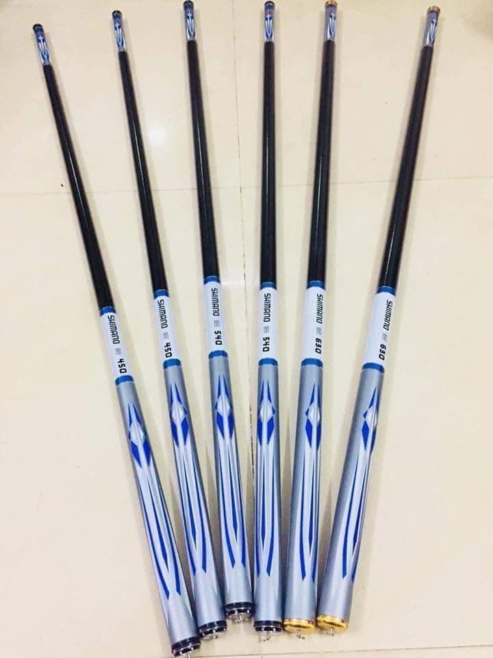 Cần câu tay,cần câu đơn shimano 8H đủ size 3m6 4m5 5m4 6m3