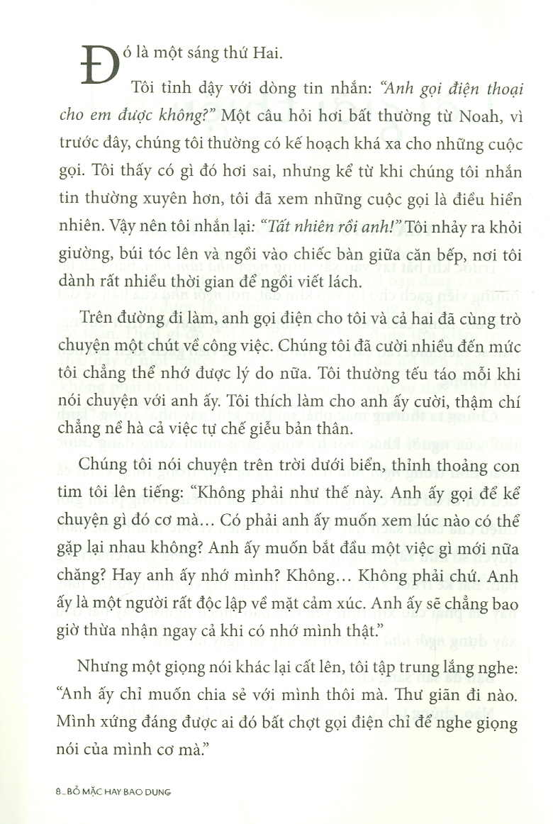 " Bỏ Mặc Hay Bao Dung"