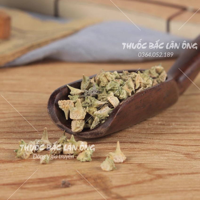 Bạch tật lê 100g, đã sao vàng hạ thổ, trà bạch tật lê, thơm, sạch, không lẫn tạp chất - Lãn Ông