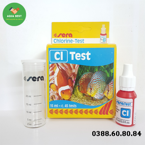 [HCM]Hộp test Clo Sera - Test Cl Sera Đức