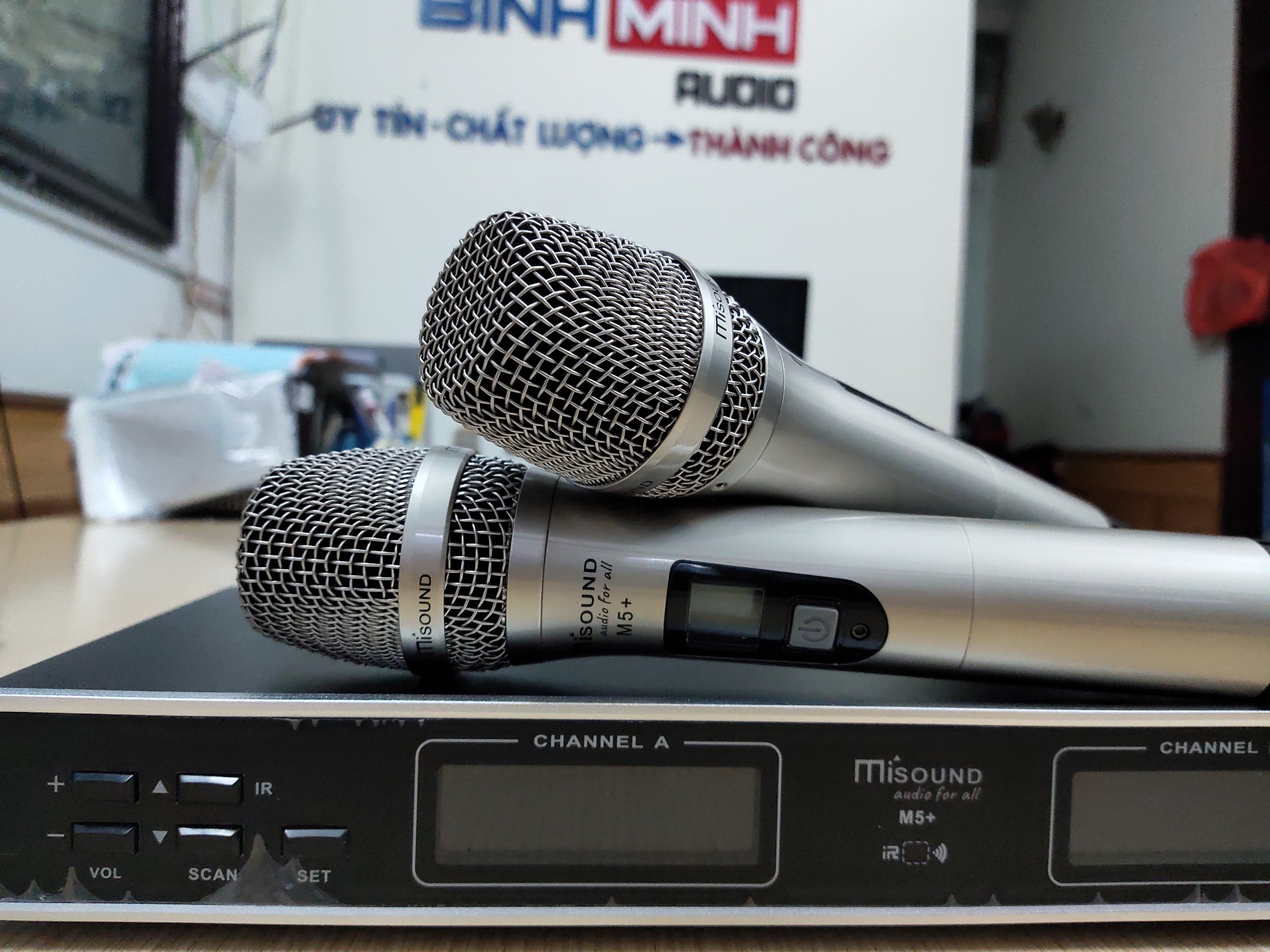 Micro không dây Misound M5+ (Plus)